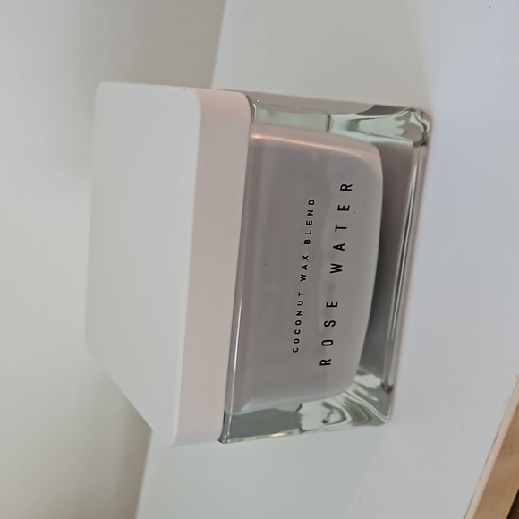 Rose Water Coconut Wax Blend Candle LAB Candles - Picture 1 of 5